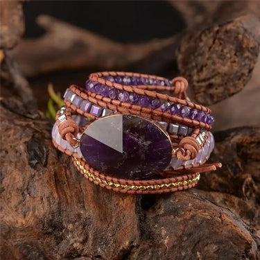 Perfect Balance Amethyst Bracelet-Your Soul Place
